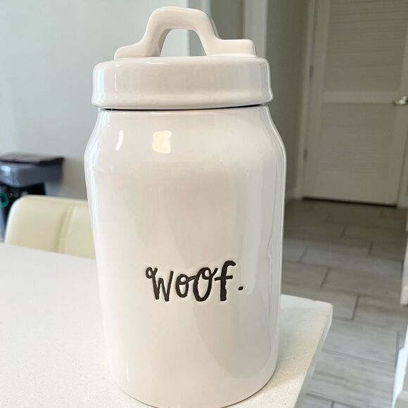 Rae Dunn Woof dog jar - Picture 1 of 4